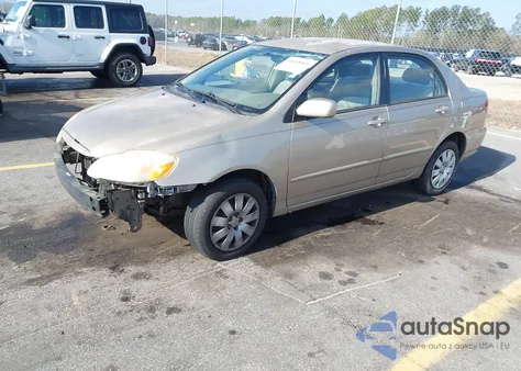 2004 Toyota Corolla Le from USA, damaged, VIN 2T1BR32EX4C219598